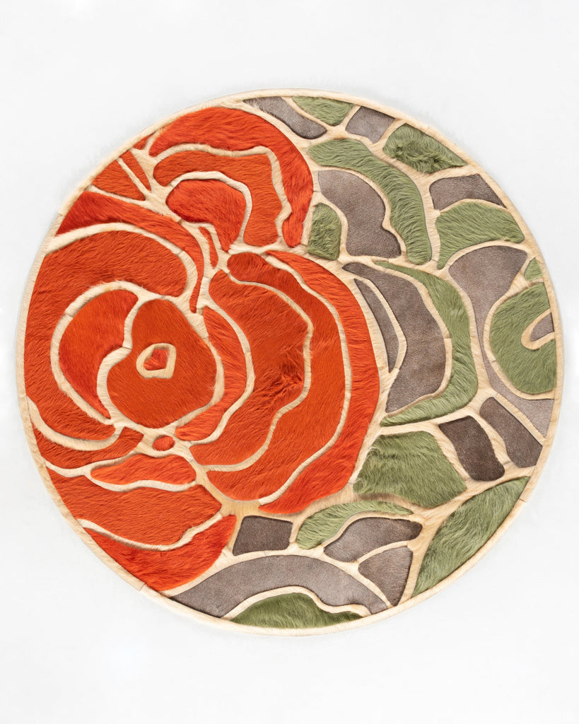 Bloom / Hide Rug / 18008